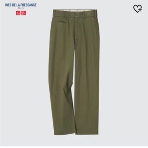 Chino Wide Pants by Ines de la Fressange for Uniqlo NWT